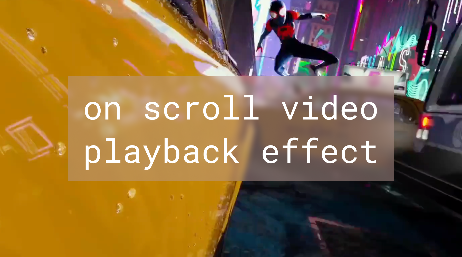 Scrolling Posture On scroll video playback effect | rdsx.dev | Rudro Dip Sarker